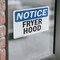 Signmission Fryer Hood, 7 in W x Rectangle, Vinyl Decal OS-2PACK-NS-D-57-L-12928 - alternate 4